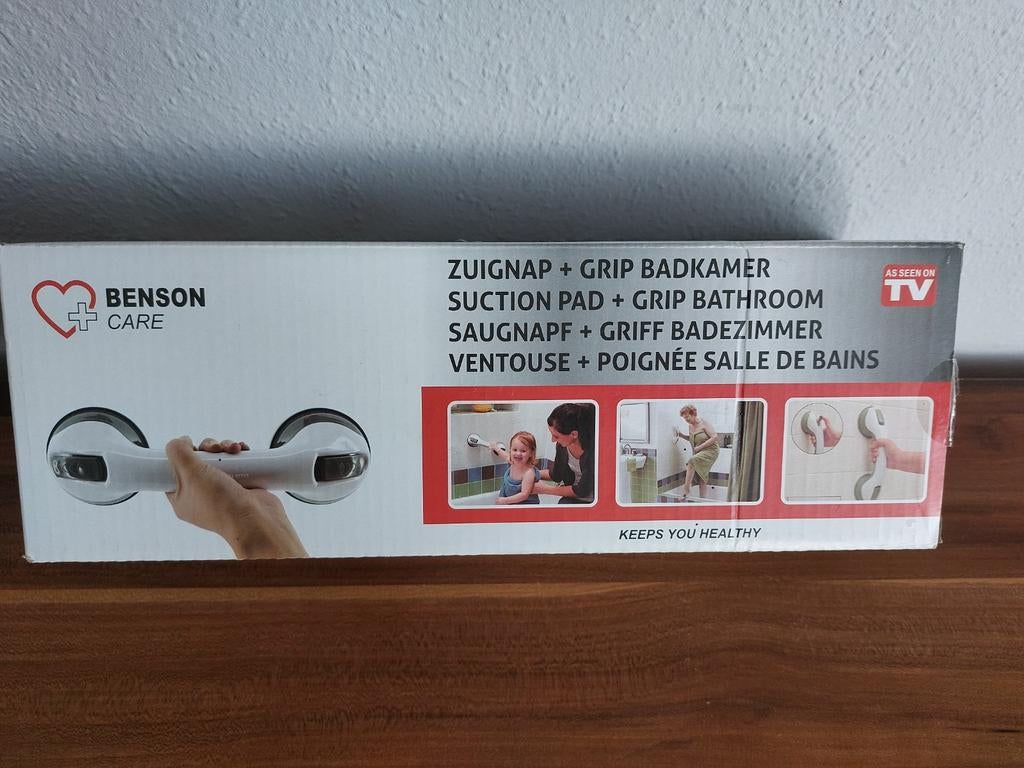 Zuignap grip badkamer, Ophalen of Verzenden, Nieuw