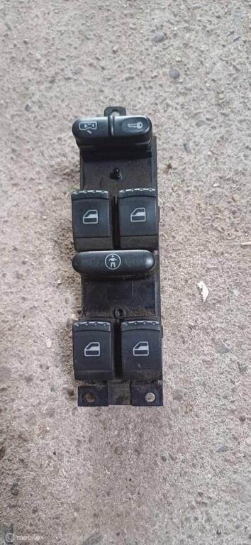 Raamschakelaar LV Vw Bora 1.6-16V('98-'06) 1J4959857, Auto-onderdelen, Gebruikt, Volkswagen, Ophalen of Verzenden