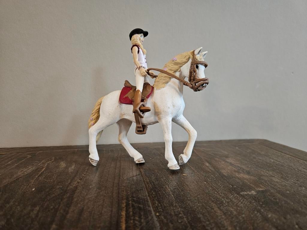 Schleich paarden Sofia en Blossom 42515, Ophalen of Verzenden, Gebruikt