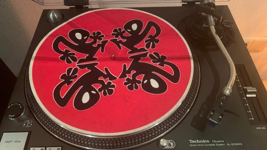 Te koop: DJ Slipmat “Plastikman”, Audio, Tv en Foto, Platenspelers, Ophalen of Verzenden, Gebruikt, Platenspeler-onderdeel, Technics