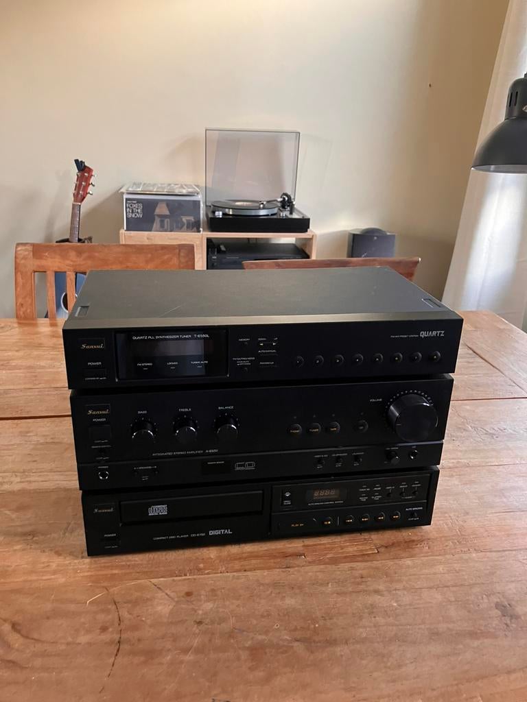 Vintage Sansui stereo set, Audio, Tv en Foto, Refurbished, Tuner of Radio, Losse componenten, Ophalen