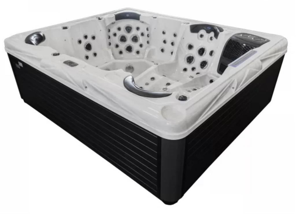 Jacuzzi nieuw 7 pers met 2 ligplekken €14.995,-, Ophalen of Verzenden, Nieuw, Trap, Vast