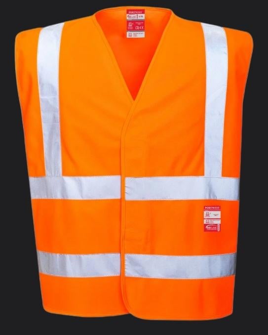 PortWest Hi-Vis Vest FR75 Maat S/M L/XL 2XL/3XL, Heren, Info@portwest.nl, Portwest, Nieuw