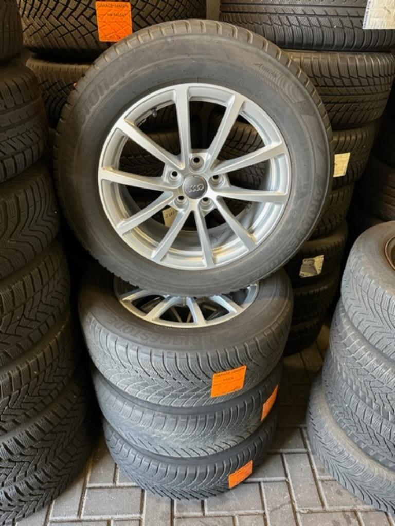 Lichtmetalen winterwielen set Audi A6, Ophalen, Gebruikt, Banden en Velgen, 17 inch