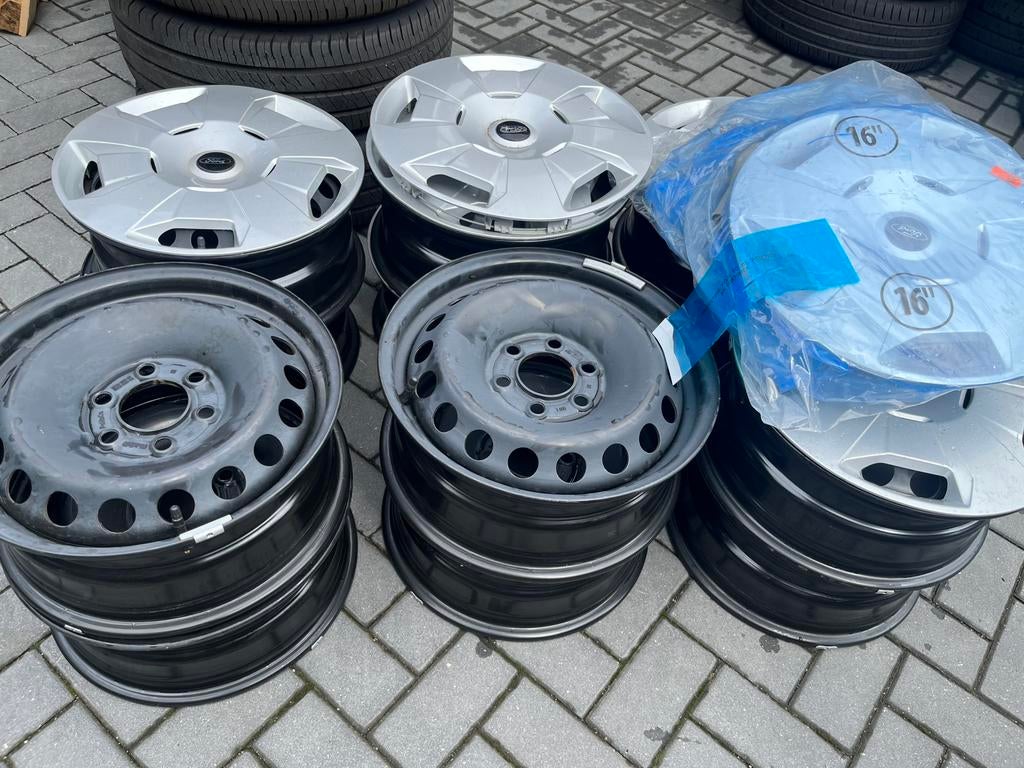 Nieuwe 16” orig Ford Transit Custom vw  T7 velgen, Velg(en), 16 inch, Nieuw, Ophalen of Verzenden
