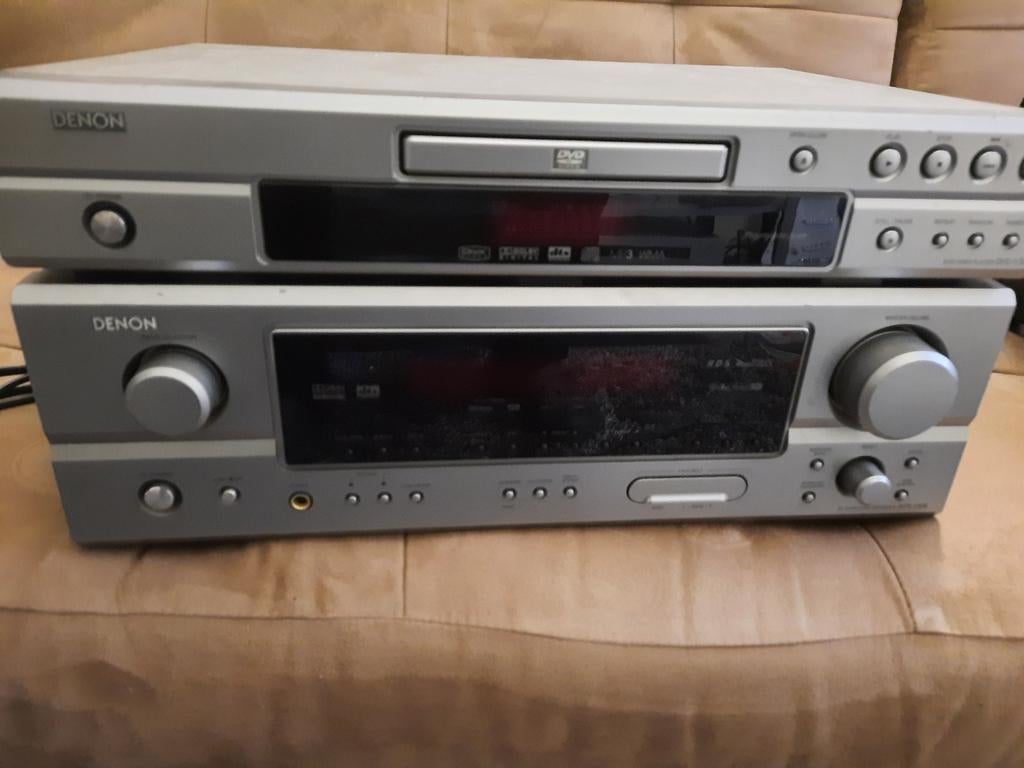 Denon versterker + dvd speler, Ophalen of Verzenden, Gebruikt, Denon
