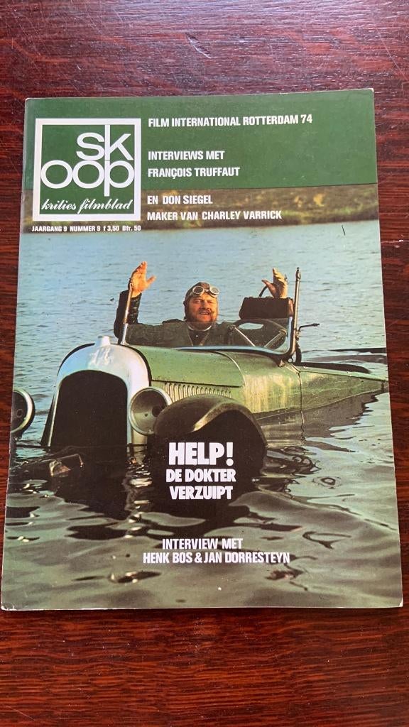 Skoop krities filmblad jaargang 9 nummer 9 februari 1974, Ophalen of Verzenden, Gelezen