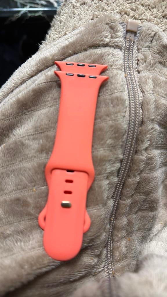 Apple Watch Bandje 42-49mm oranje, Ophalen of Verzenden, Zo goed als nieuw, Oranje, IOS