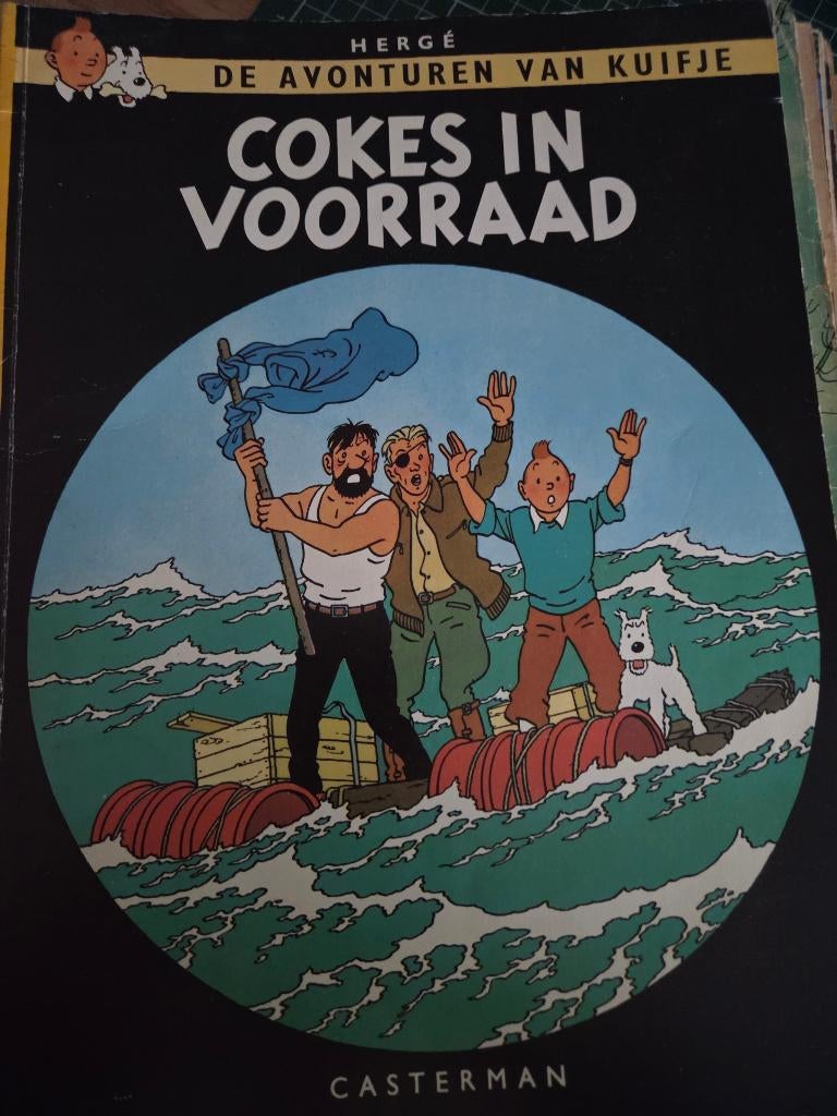 Kuifjes oude edities, Gelezen, Ophalen of Verzenden, Meerdere stripboeken, Hergé