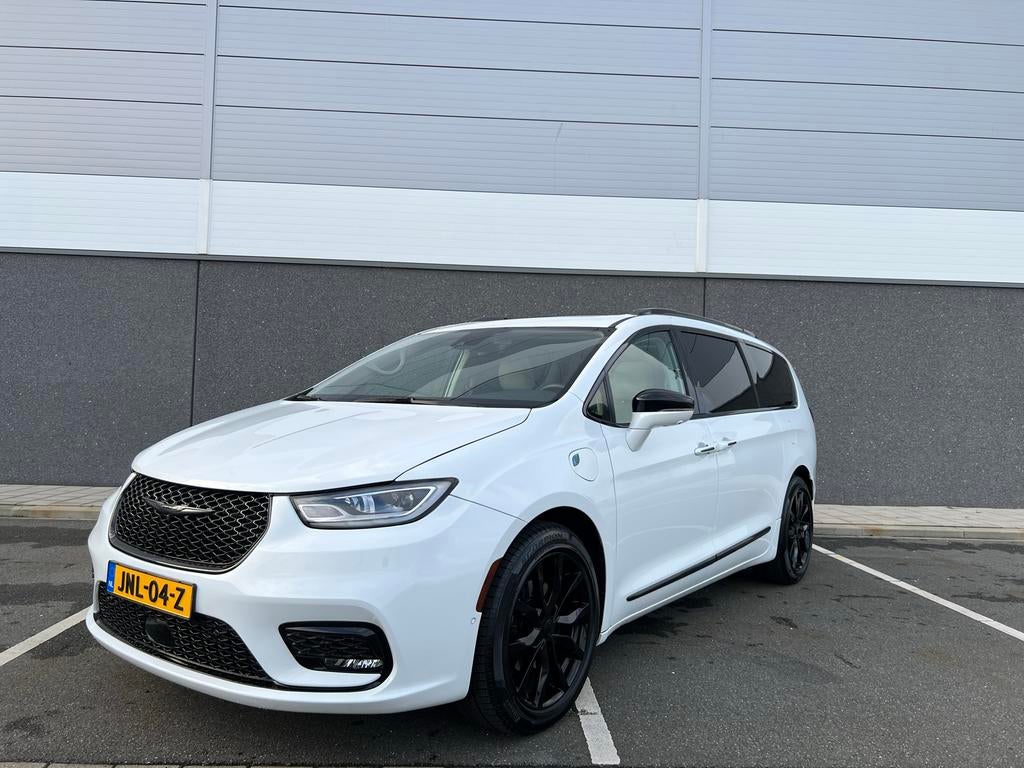 Chrysler Pacifica 3.6 V6 PLUG IN HYBRID / 7 PERSOONS /, Auto's, Chrysler, USB, 7 stoelen, Wit, Leder