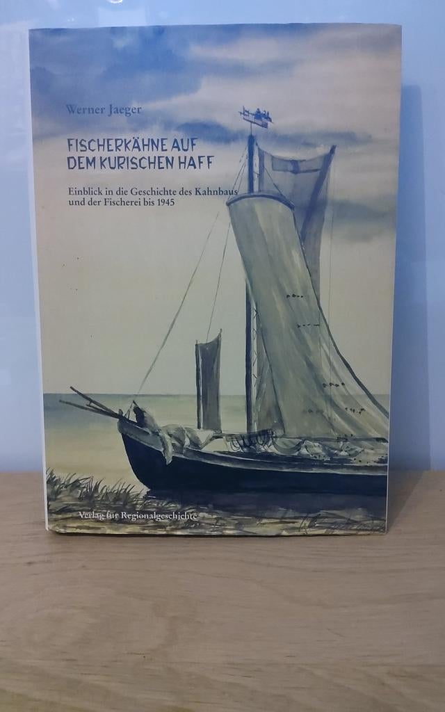 Fischerkähne auf dem Kurischen Haff - Werner Jaeger, Ophalen of Verzenden, Zo goed als nieuw, Werner Jaeger