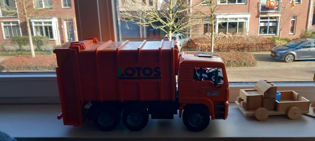 Grote Speelgoed Vuilniswagen - Leuk voor Kinderen!, Kinderen en Baby's, Speelgoed | Speelgoedvoertuigen, Ophalen, Gebruikt