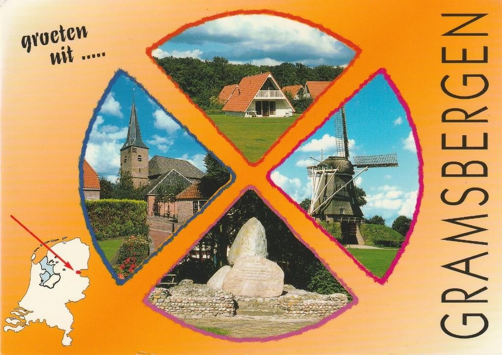 Gramsbergen, Ophalen of Verzenden, 1960 tot 1980, Ongelopen, Overijssel