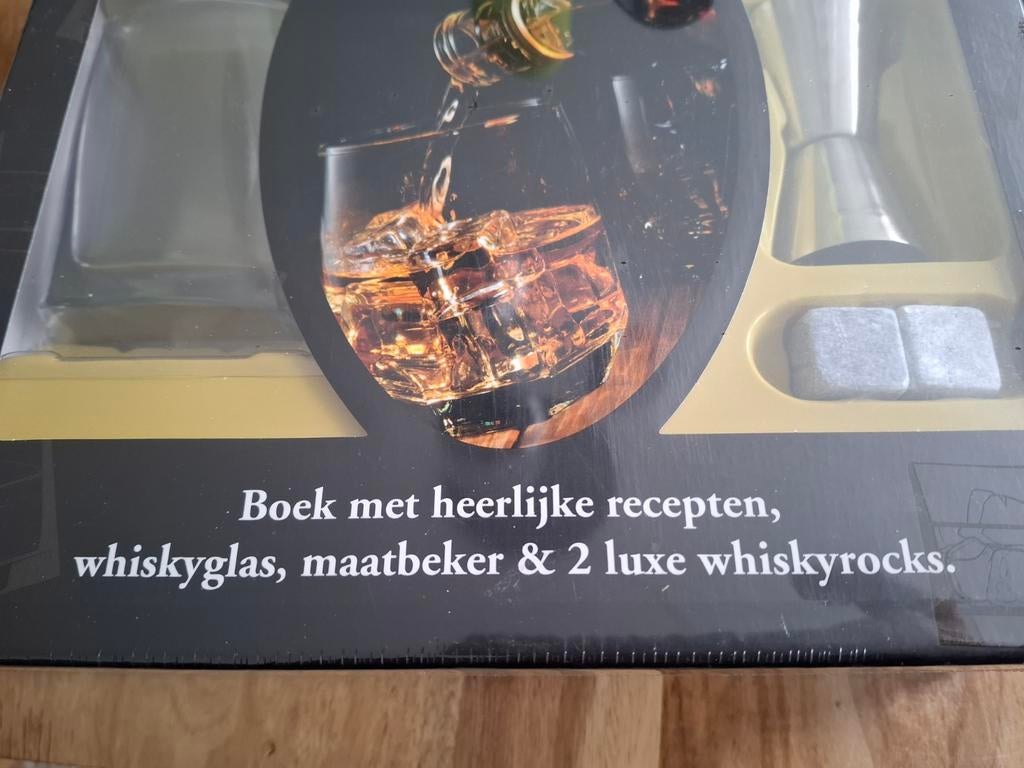 Whisky boekbox - nieuw!, Ophalen of Verzenden, Nieuw