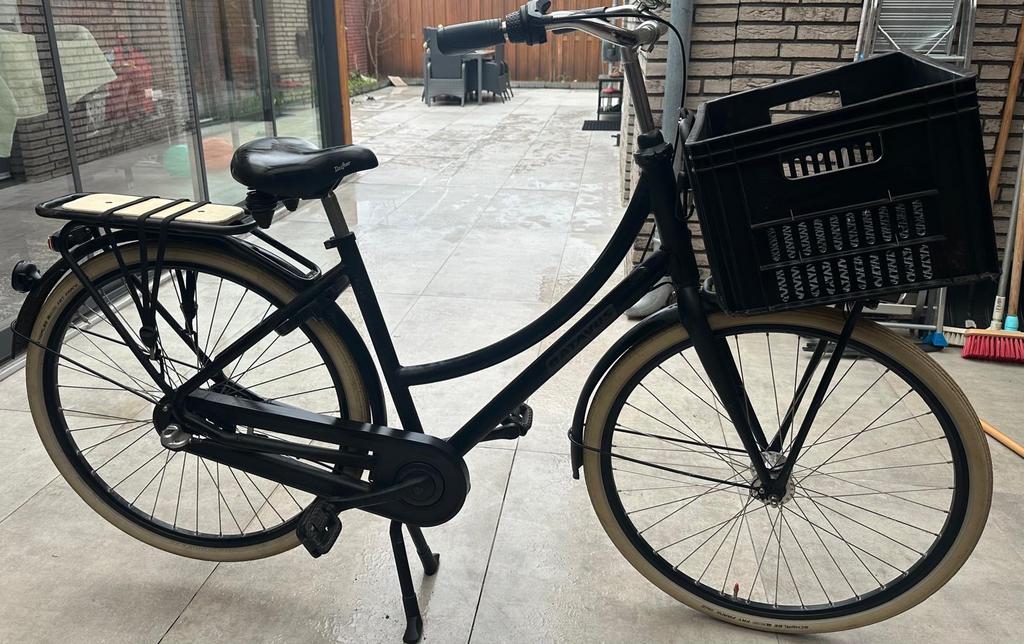 Damesfiets in goede staat, Ophalen, Versnellingen, Batavus, 53 tot 56 cm