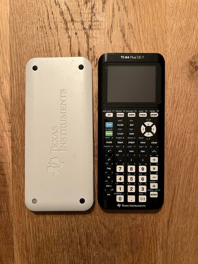 TI-84 PLUS CE-T Rekenmachine - Zo goed als nieuw!, Ophalen of Verzenden, Zo goed als nieuw