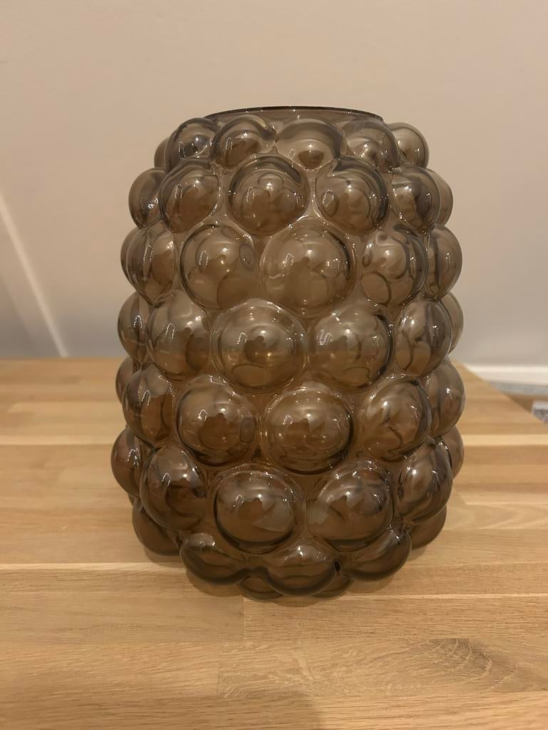 Xenos bubbel vaas - kleine beschadiging, Huis en Inrichting, Woonaccessoires | Vazen, Ophalen, Overige kleuren, Nieuw, Glas
