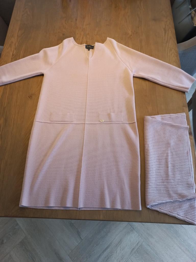 Luisa Spagnoli Jurk - Maat S - Roze, Kleding | Dames, Jurken, Ophalen, Zo goed als nieuw, Roze, Maat 36 (S)