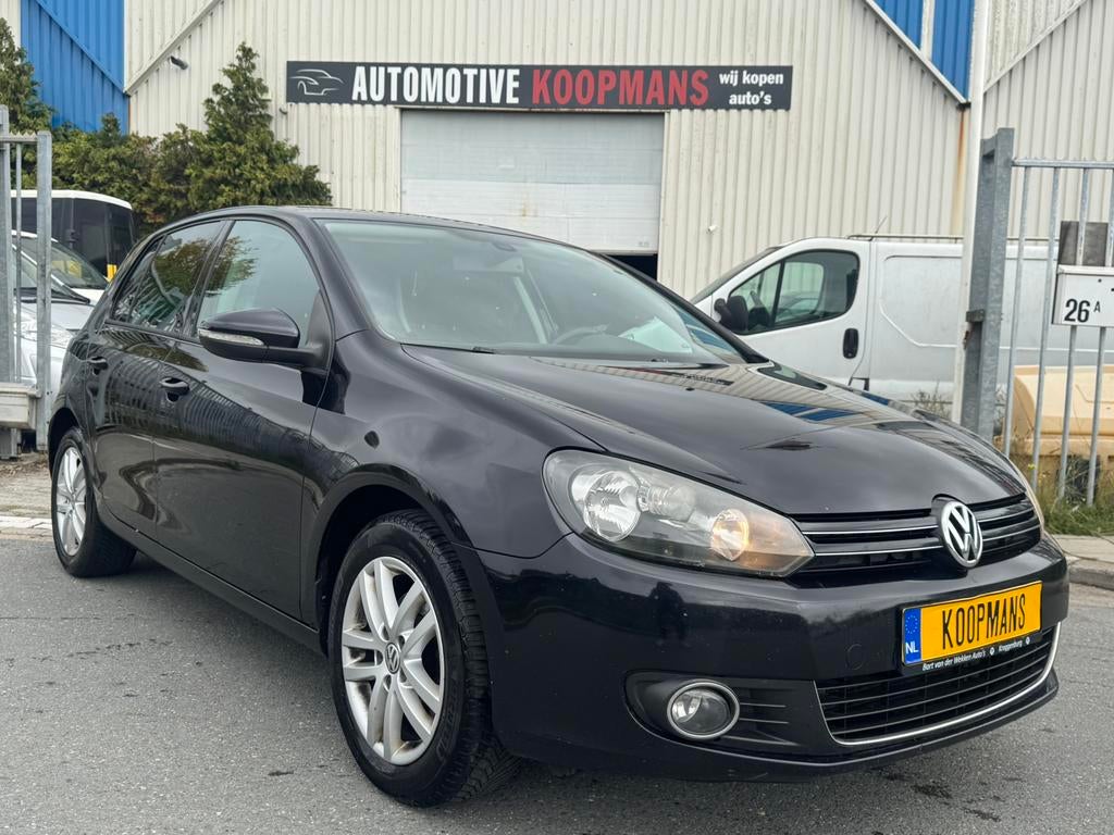 Volkswagen Golf 1.6TDI 77KW 2010 Highline/Navi/Clima/Euro5/, Auto's, Volkswagen, Euro 5, Stof, Zwart, 4 cilinders