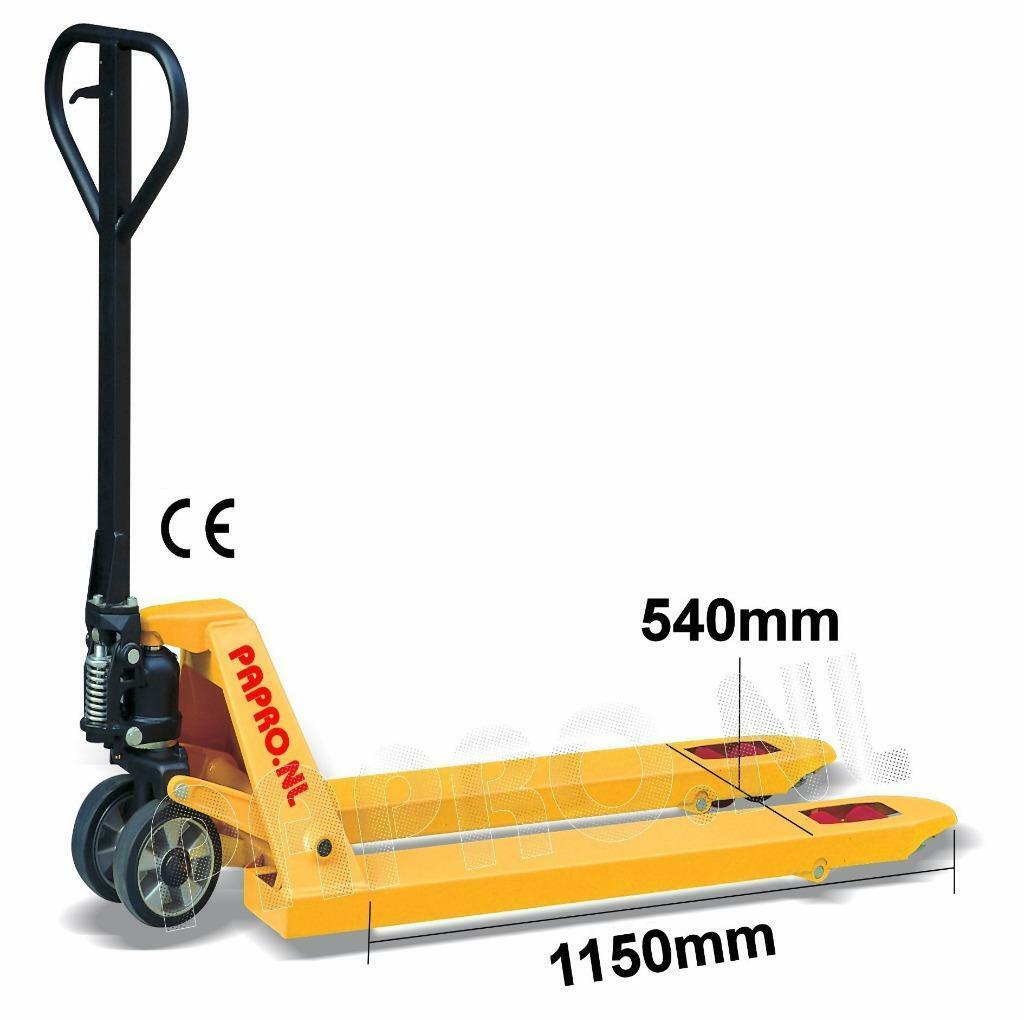 Palletwagen  *Nieuw * Pompwagen 2500KG Beste in prijsklasse, 2000 tot 3000 kg, Ophalen of Verzenden, Handmatig, Palletwagen