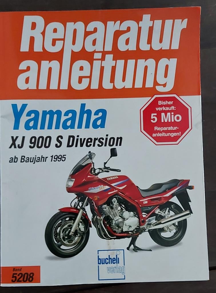 Yamaha XJ 900 S Diversion Reparatiehandleiding, Ophalen of Verzenden, Zo goed als nieuw, Bucheli Verlag, Merk of Model