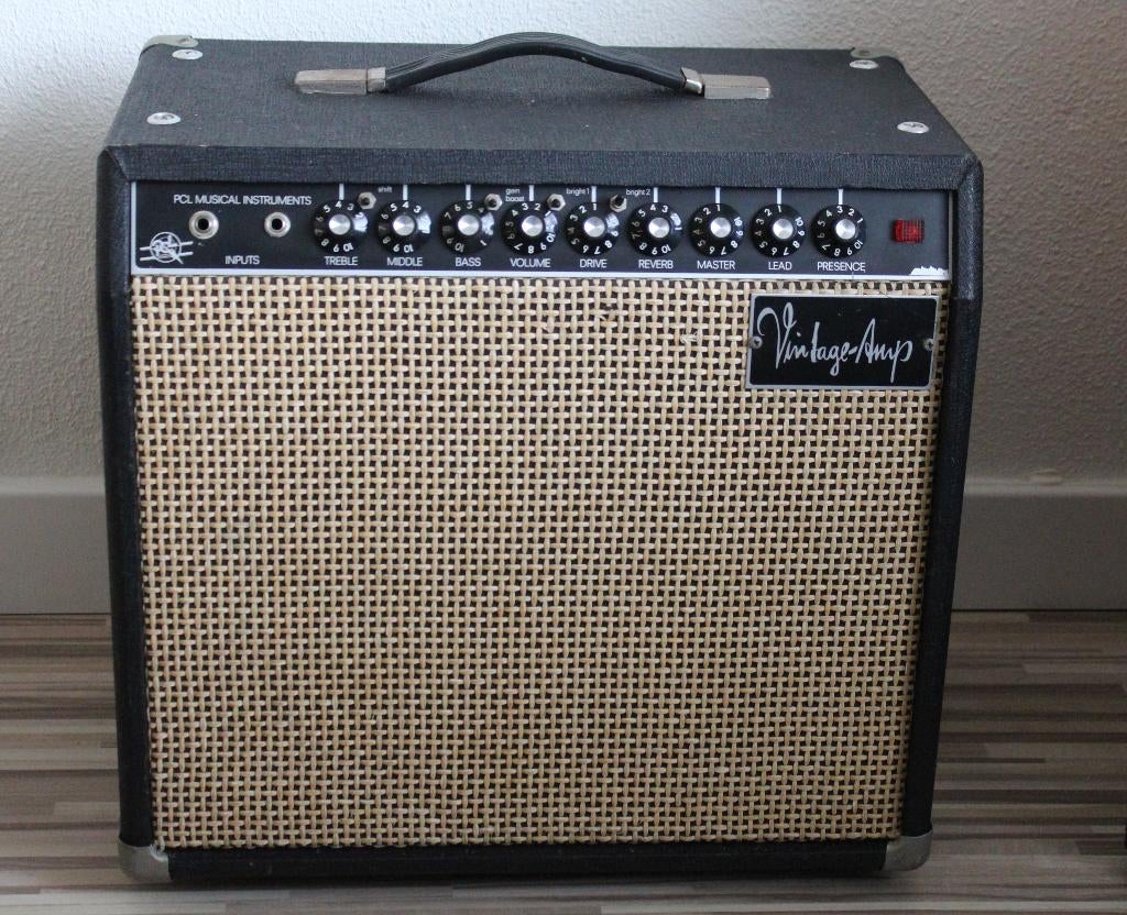 PCL VINTAGE AMP  50watt - 1980’s Made in Germany, Muziek en Instrumenten, Versterkers | Bas en Gitaar, Ophalen, Gebruikt, Gitaar