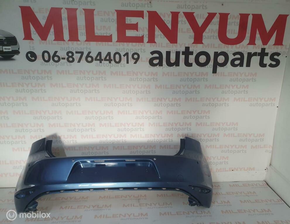 VOLKSWAGEN GOLF 7 ACHTERBUMPER X4 PDC NIEUW (2012-2017) LA5J, Ophalen of Verzenden, Nieuw, Achter, Bumper