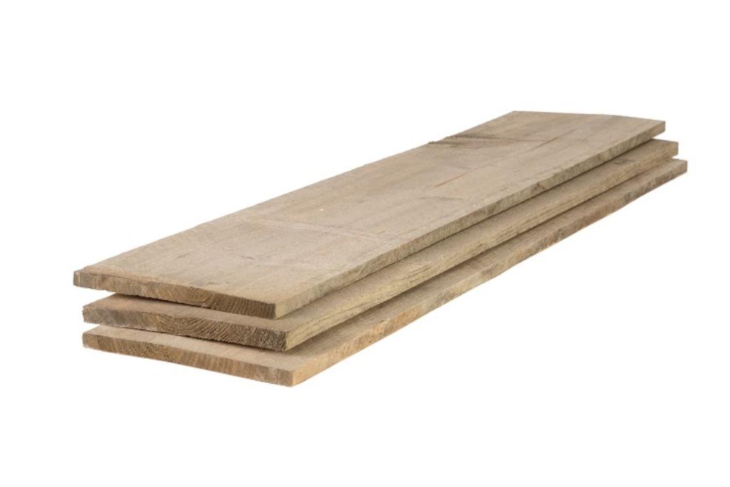 Oud Gemaakt Steigerhout | Planken | 13x195mm | Gedoubleerd, Doe-het-zelf en Verbouw, Hout en Planken, Minder dan 25 mm, Nieuw