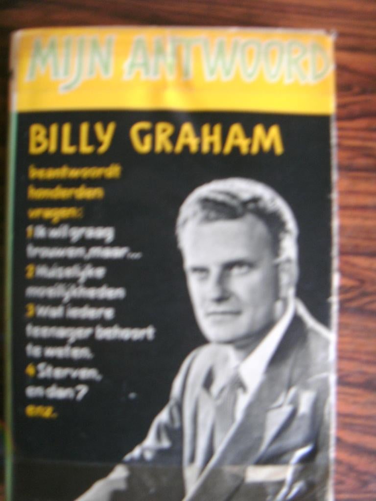 MIJN ANTWOORD. Billy Graham., Ophalen of Verzenden, Gelezen, Billy Graham, Christendom | Katholiek