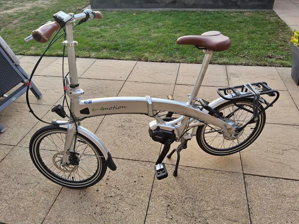 E-4Motion Nautica Vouwfiets - Elektrisch!, Gebruikt, Minder dan 47 cm, 30 tot 50 km per accu, Ophalen