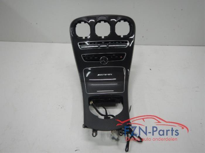 Mercedes-Benz C-Klasse W205 C63 C43 AMG Middenconsole Carbon, Ophalen of Verzenden, Gebruikt