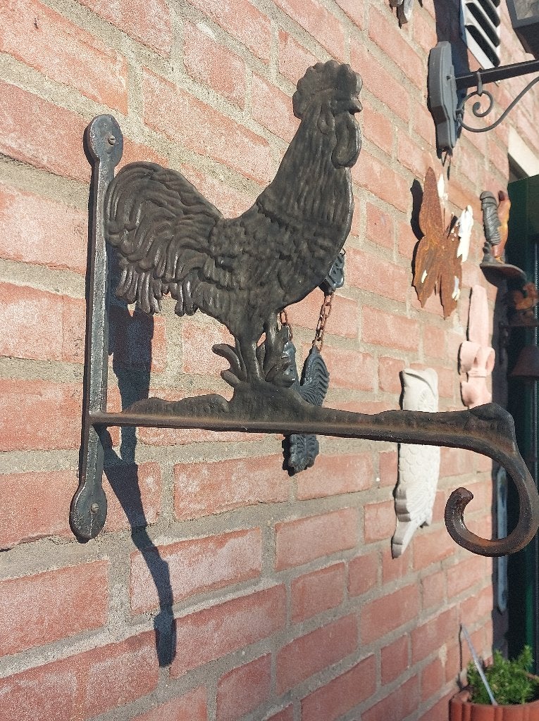 WANDDECORATIE, MUURDECORATIE DIVERSE ITEMS, TUINDECORATIE, Tuin en Terras, Ophalen of Verzenden, Gebruikt