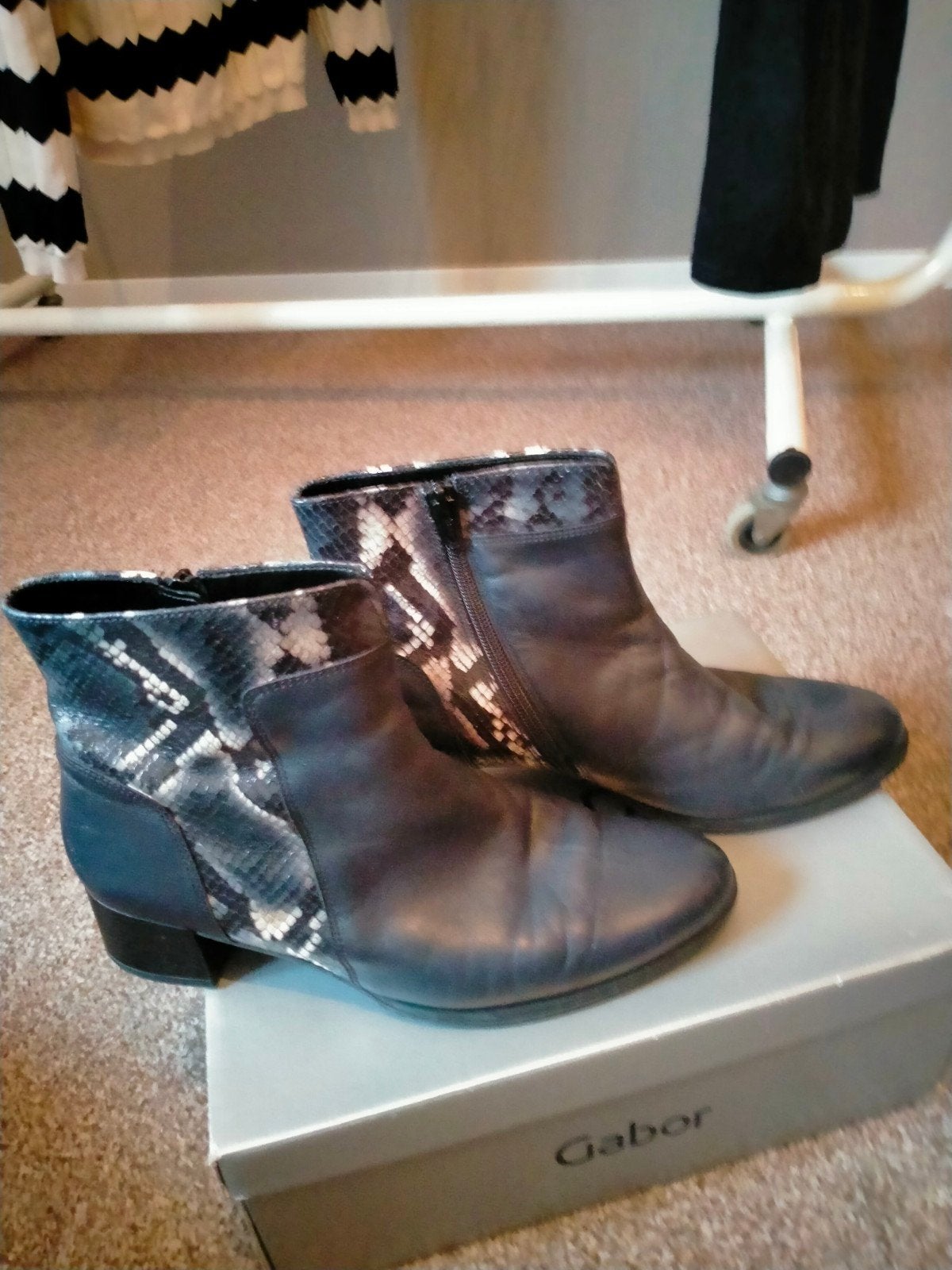 korte Gabor laarzen, Kleding | Dames, Blauw, Lage of Enkellaarzen, Gabor, Ophalen of Verzenden