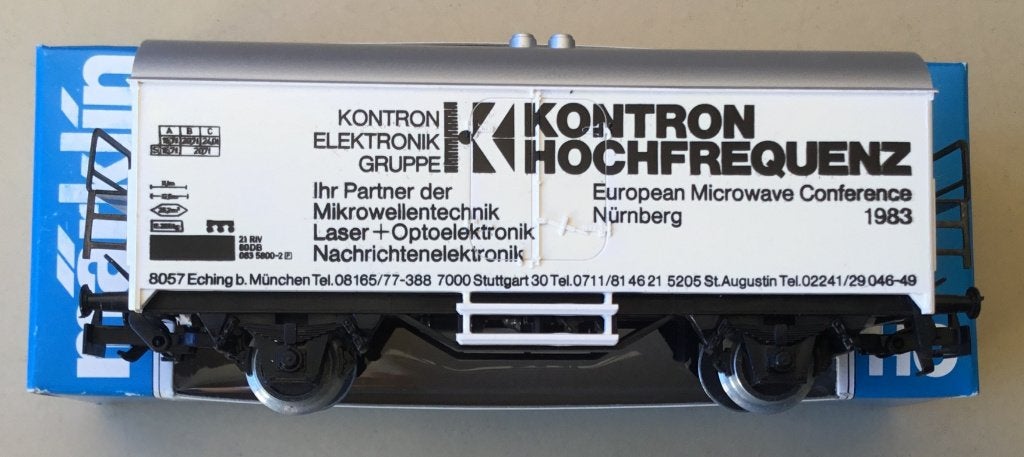 MäRKLIN HO # 4415.83723 KONTRON HOCHFREQUENZ Conference 1983, Wisselstroom, Ophalen of Verzenden, Märklin, Nieuw