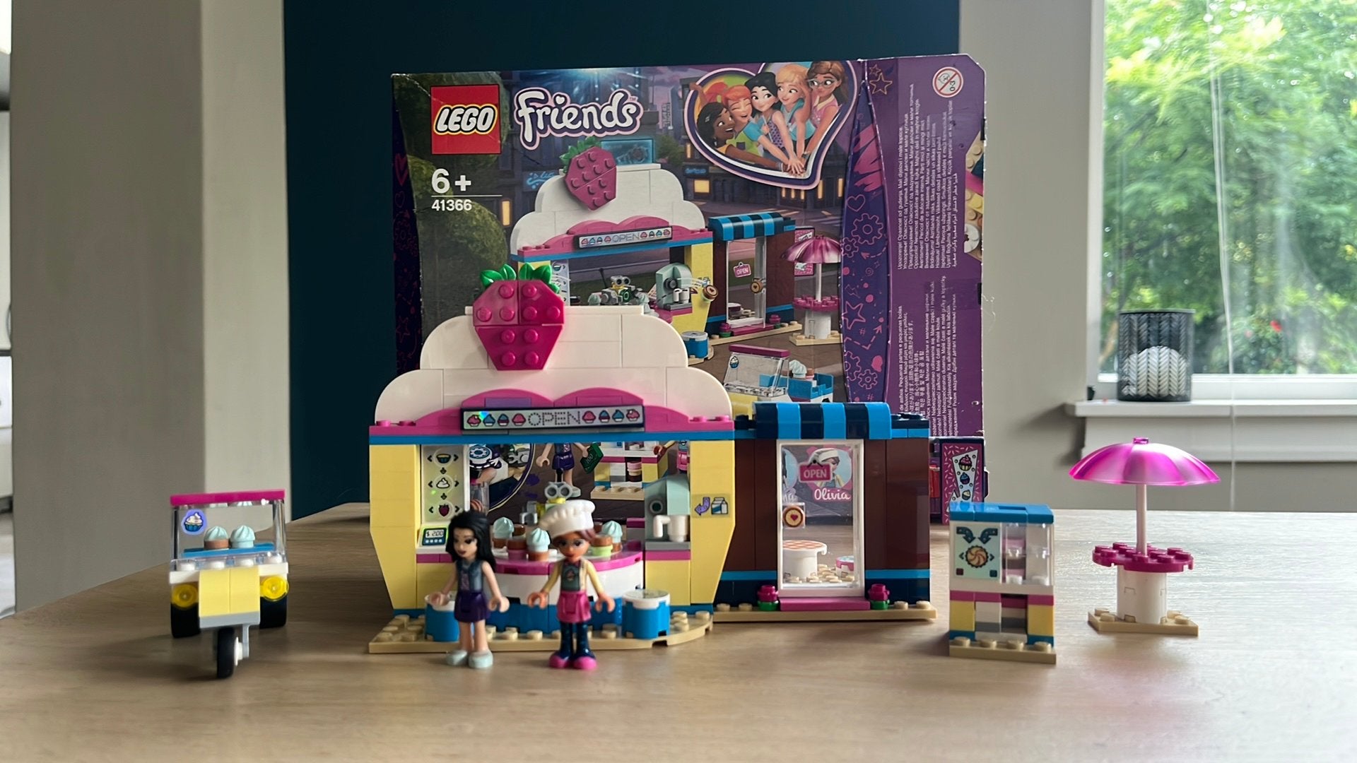 Lego friends cupcake cafe, Lego, Friends, Ophalen of Verzenden, Zo goed als nieuw