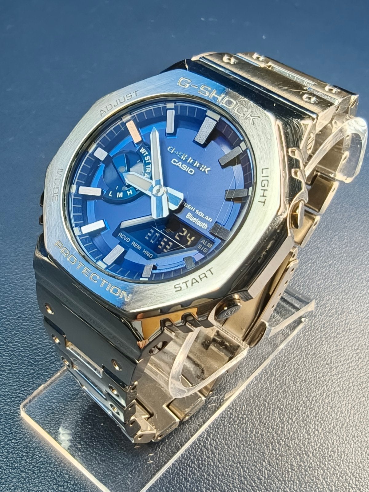 Casio G-Shock Full Metal GM-B2100AD-2AER (CasiOak), Staal, Polshorloge, Nieuw, Ophalen of Verzenden
