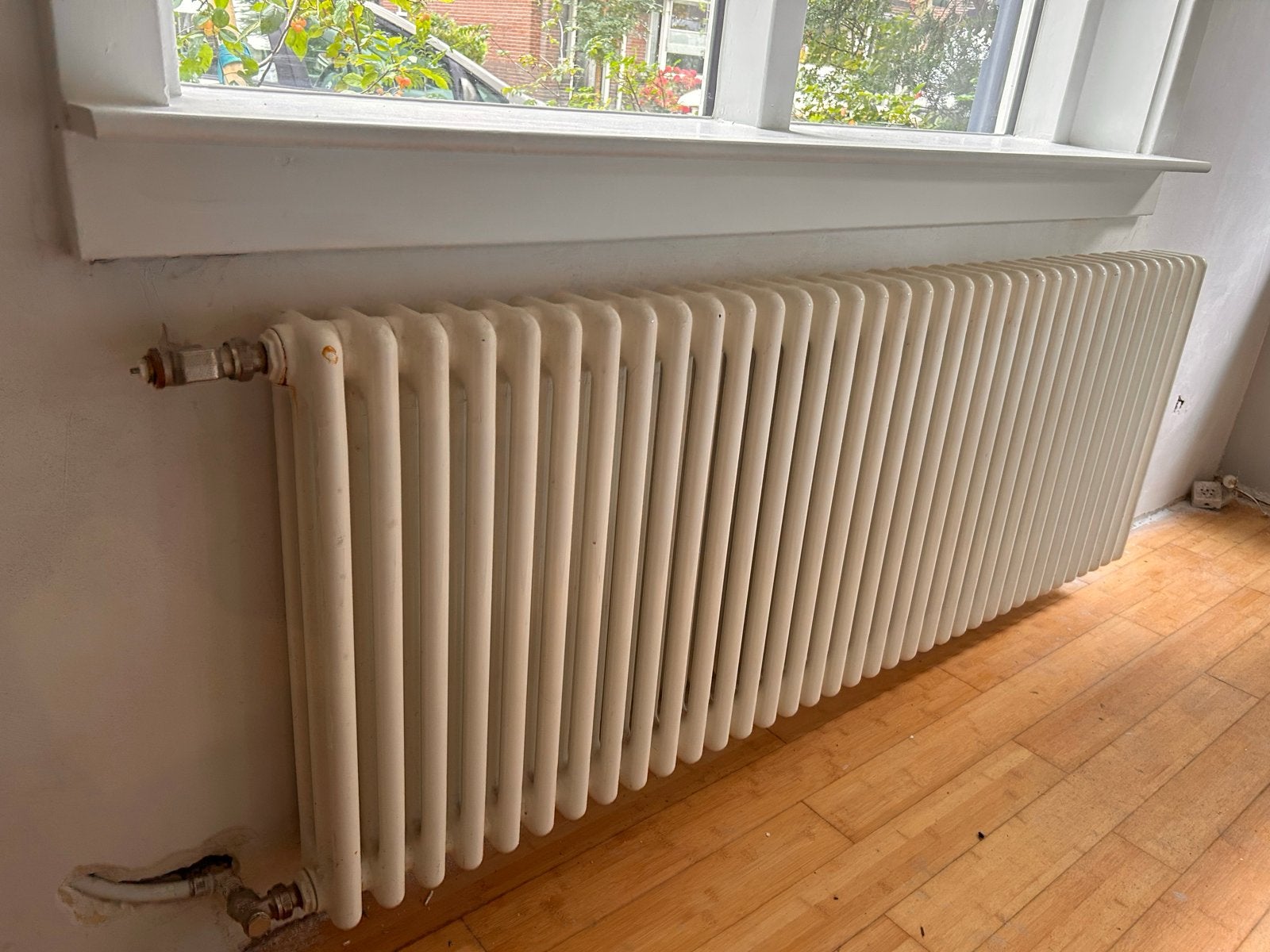 Grote klassieke radiator 160x60x10cm, Doe-het-zelf en Verbouw, Ophalen, 30 tot 80 cm, Gebruikt, Radiator