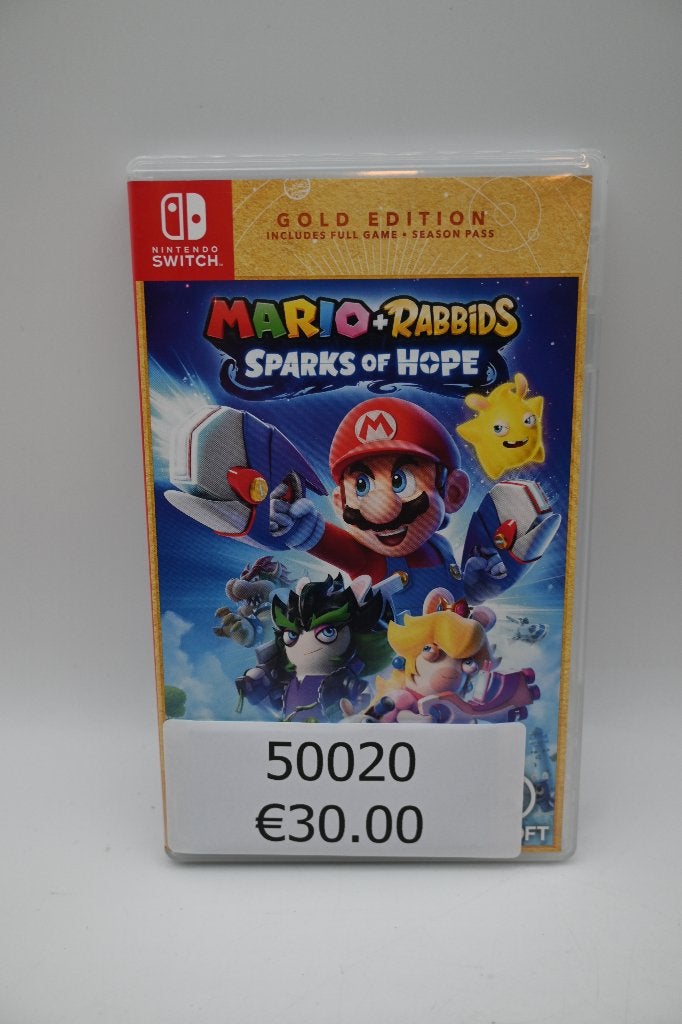 Mario + Rabbids Sparks of Hope Gold Edition -Nintendo Switch
