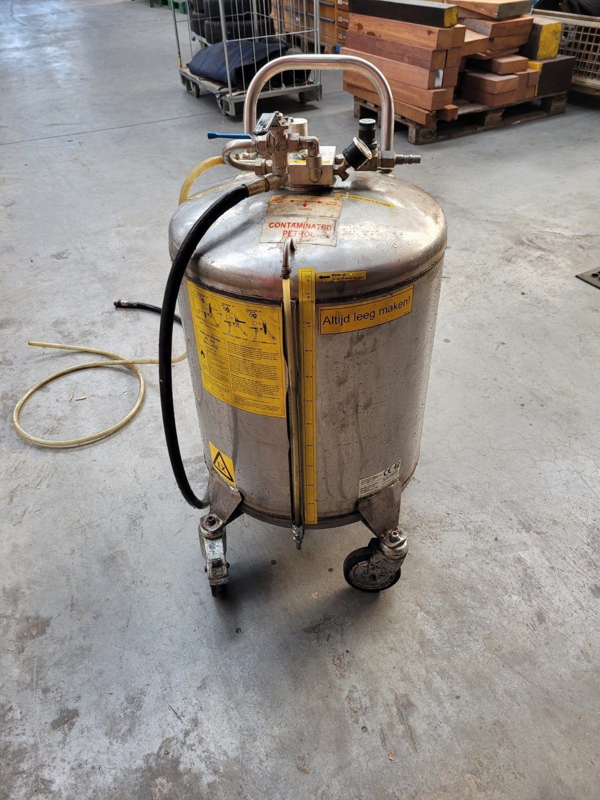 Autodrain Fuel Scavenger - Brandstof afzuigsysteem, Ophalen