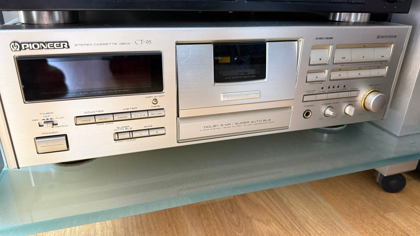 Top cassette deck Pioneer CT-95, Audio, Tv en Foto, Ophalen, Overige merken