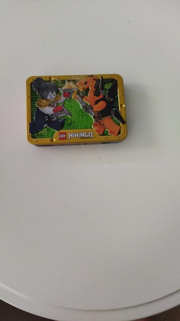 Lego Ninjago Opbergblikjes - Set van 2, Ophalen of Verzenden, Gebruikt, Jongen of Meisje