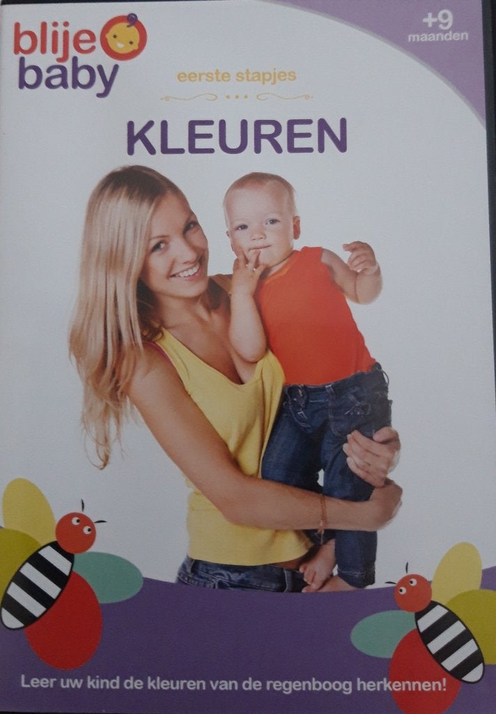 Blije Baby: Kleuren - Krasvrije DVD voor jonge kinderen, Gebruikt, Alle leeftijden, Documentaire/non-fictie, Educatief