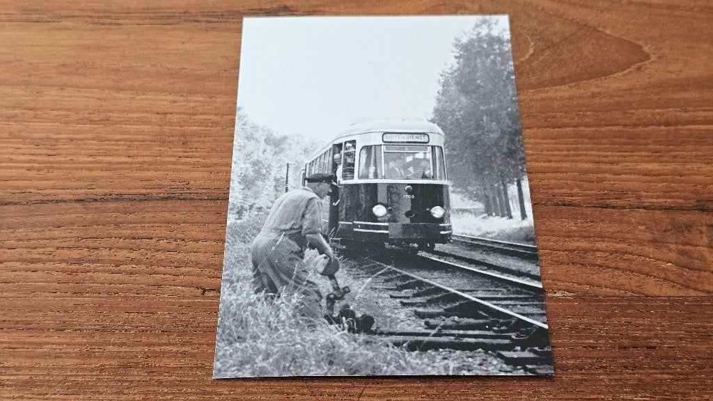 Foto TRAM RTM Rotterdam 1701 Sperwer, Verzamelen, Ophalen of Verzenden, Gebruikt, Tram, Overige typen