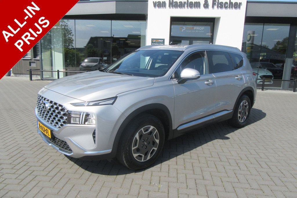 Hyundai Santa Fe 1.6 T-GDI 230PK Hybrid Comfort Smart, Navi,, Auto's, Hyundai, 12 maanden, Santa Fe, Gebruikt, Euro 6