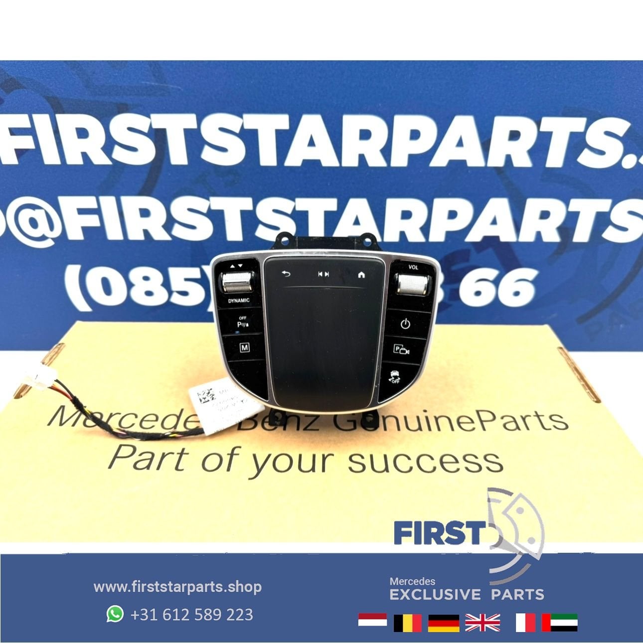 A2539000008 Mercedes FACELIFT TOUCHPAD W205 W253 W213 W166 C, Gebruikt, -, -, Ophalen of Verzenden