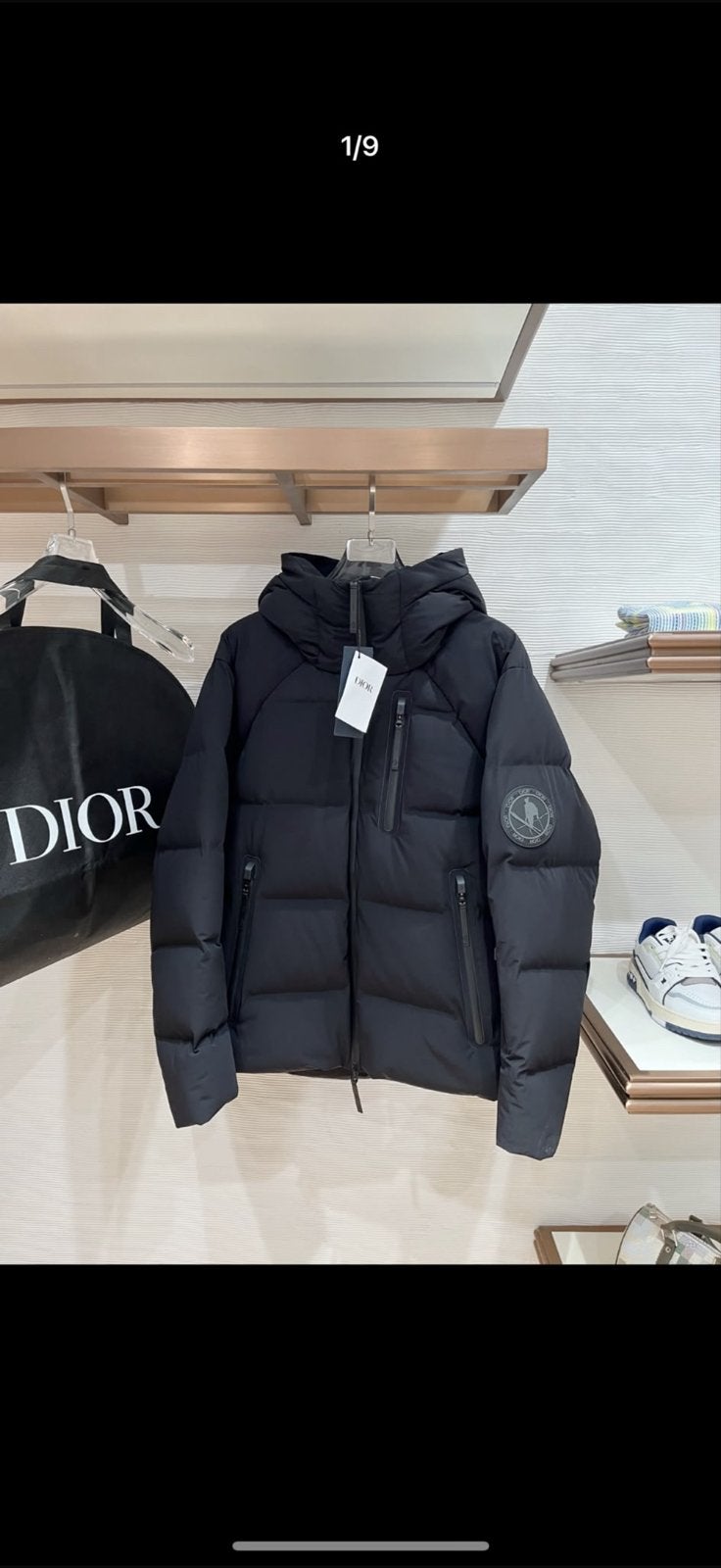 Christian Dior jas ‘26, Ophalen of Verzenden, Zo goed als nieuw, Maat 52/54 (L), Zwart