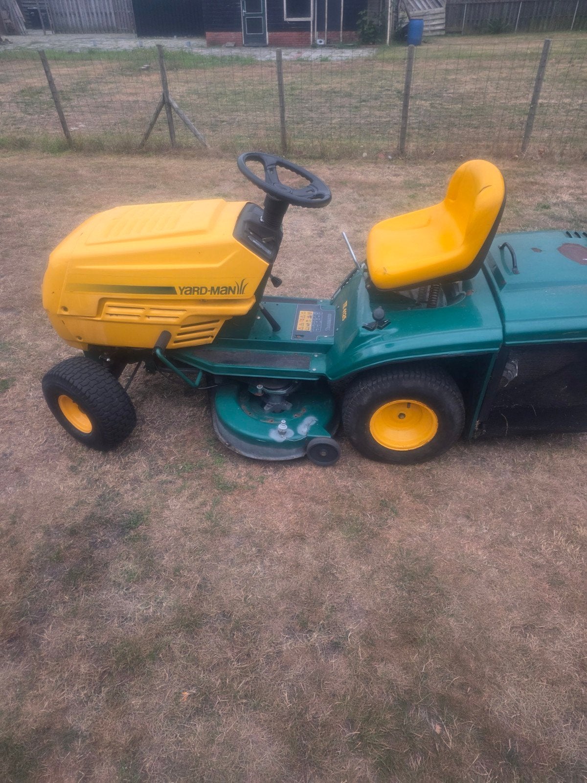 Zitmaaier Yard Man MTD 12.5 PK met opvangbak, Ophalen of Verzenden, Gebruikt, Yard Man MTD, Opvangbak