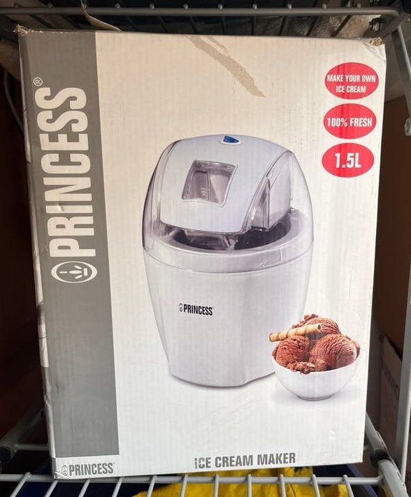 Princess IJsmachine 1.5L - Maak je eigen vers ijs!, Ophalen, Nieuw