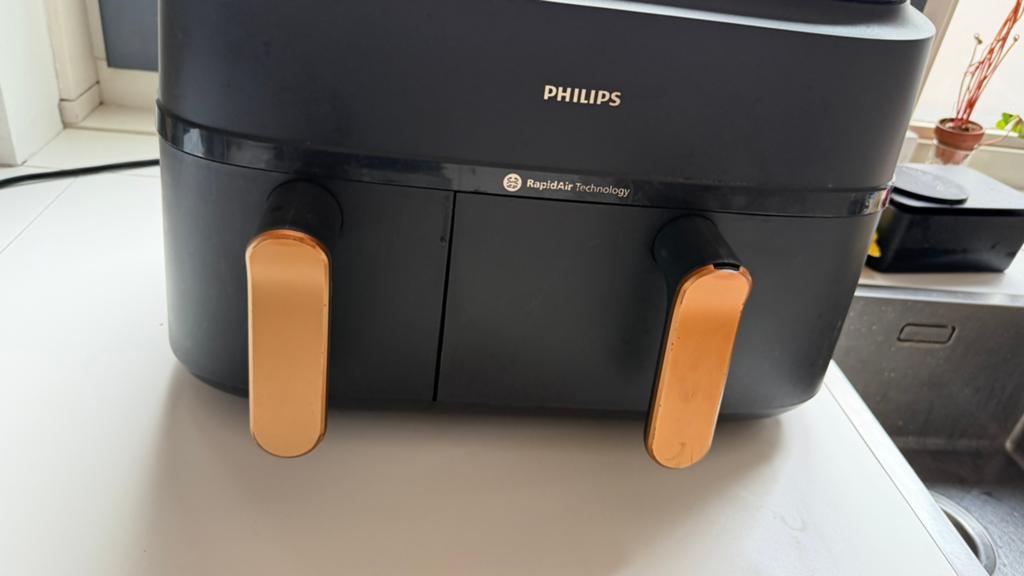 Philips dubbele Airfryer XXL (NA352), Ophalen, Zo goed als nieuw, Airfryer XXL, 1500 gram of meer
