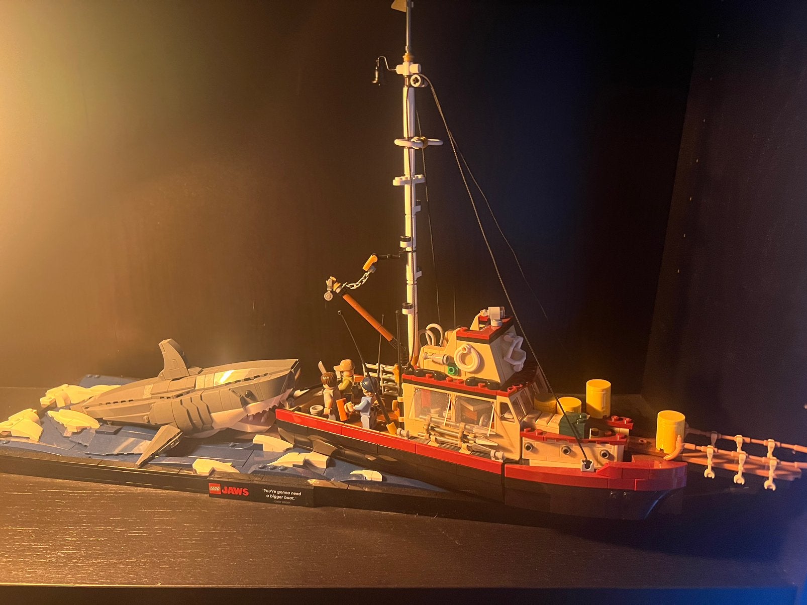 Lego - Jaws, Lego, Ophalen of Verzenden, Inclusief minifiguren, Complete set